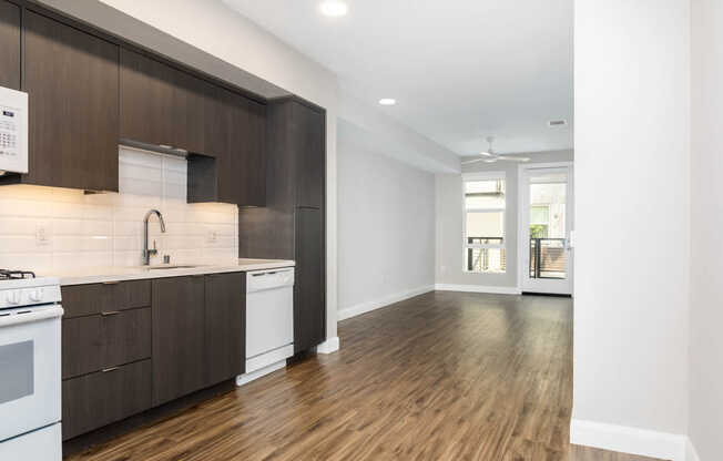 Living Room with Hard Surface Flooring