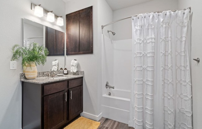 Bathroom with Modern Finishes