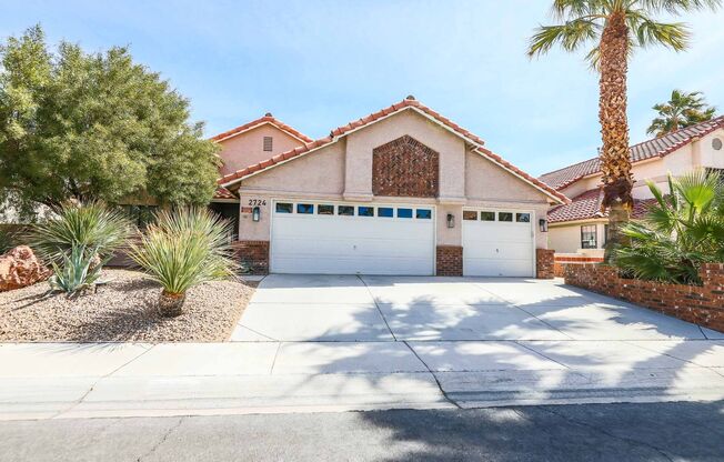 Check out this Stunning Single Story Home located in the desirable Style at The Lakes community!