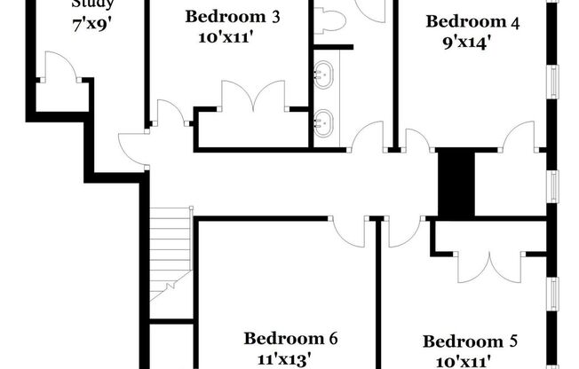 6 beds, 2 baths, 1,436 sqft, $8,579, Unit 616-D