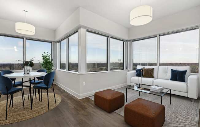 Panoramic Windows With Stunning DC Views at The Oxford Apartments, Oxon Hill, MD 20745