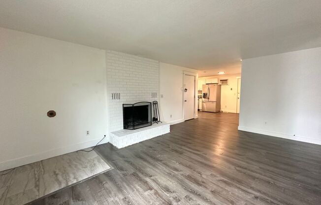 Three bedroom home with large fenced yard