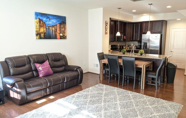 Bottom level (two story) *END UNIT* condo in the Linton Community available mid-June!
