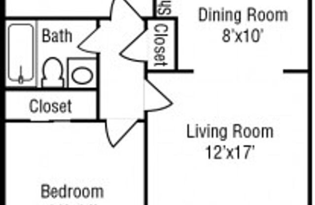 1 bed, 1 bath, 675 sqft, $712, Unit 003