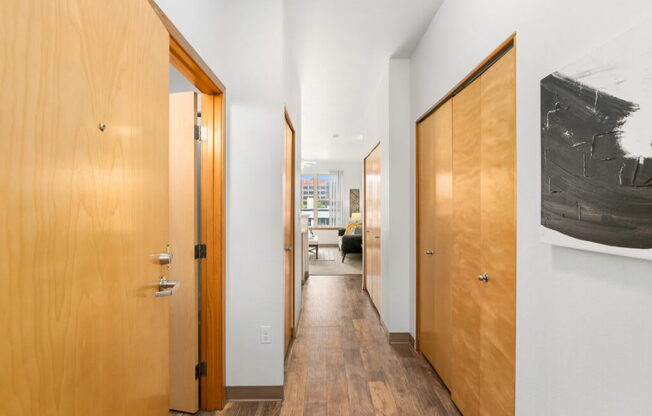 Large Hallway at Fifth Avenue Place Apartments, Portland, OR 97209