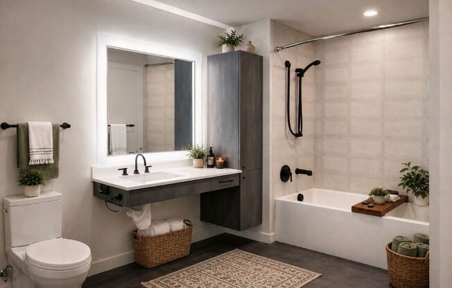 Studio, 1 bath, 600 sqft, $2,895, Unit 305 ADA