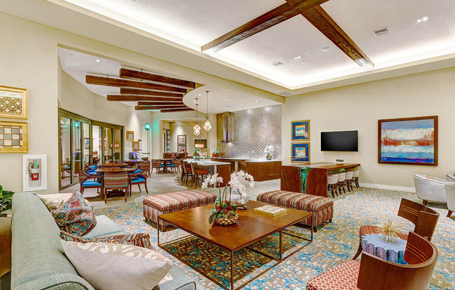 Spacious Clubhouse at Avino in San Diego, CA