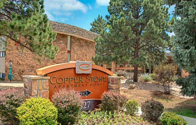 Copper Stone Front View Apartments in Colorado Springs, CO