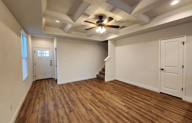 Duplex / Fridge, Washer, Dryer Included / Oversized 1 Car Garage / Backyard / NBISD