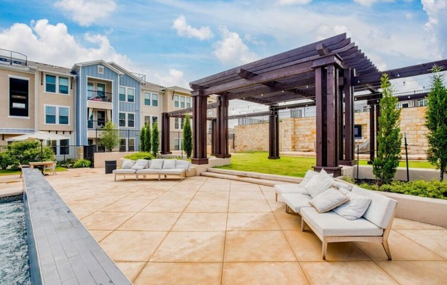 Outdoor Patio at Edge and Stone, San Antonio, 78260