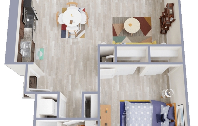 1 bed, 1 bath, 800 sqft, $1,195