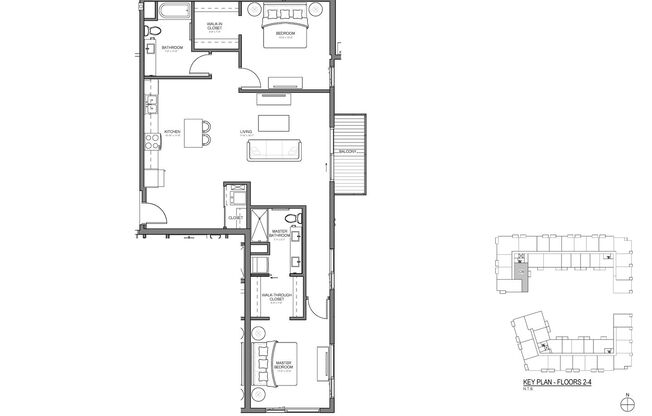 2 beds, 2 baths, 1,318 sqft, $2,075, Unit 402-A