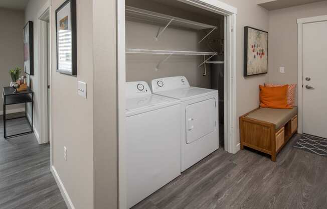 washer and dryer