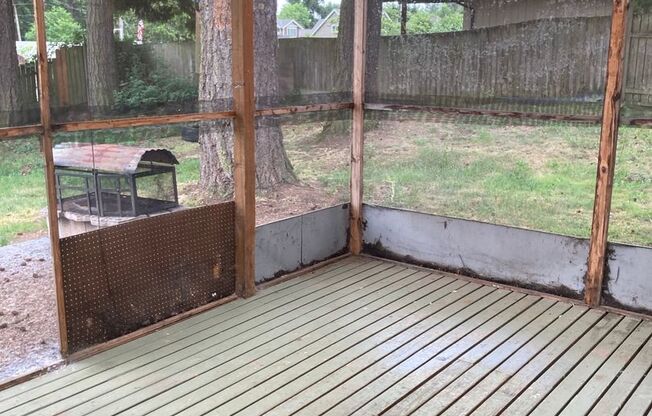 Cozy 4-Bedroom 1.5 Bath Gem with Fenced Yard & Playhouse Fun