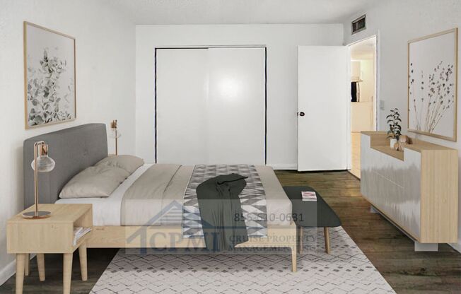1 bed, 1 bath, 628 sqft, $1,450, Unit 101