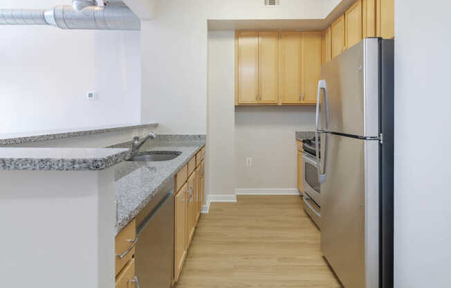 Kitchen with Stainless Steel Appliances