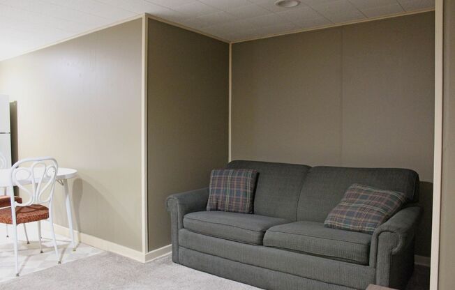 All utilities included in this 1-Bedroom, 1-Bath Garden-Level Apartment