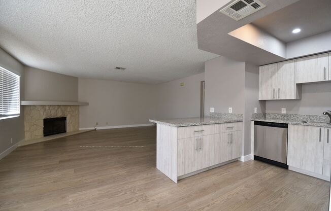 Stunningly remodeled 2-bedroom, 2-bath condo located at Rock Springs Vista.