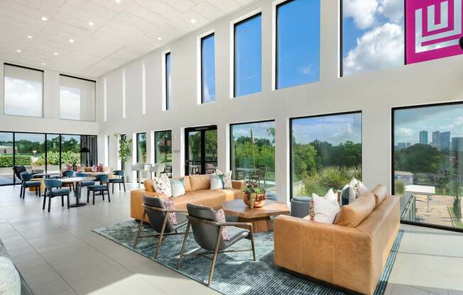 Large Clubhouse Complete with Kitchen, Lounge, and Entertainment Areas