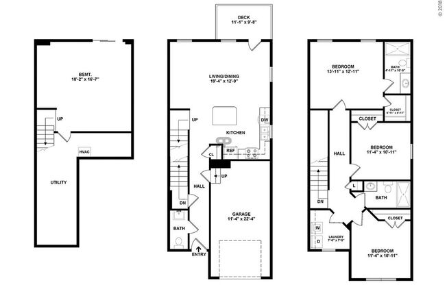 3 beds, 2.5 baths, 1,520 sqft, $1,765