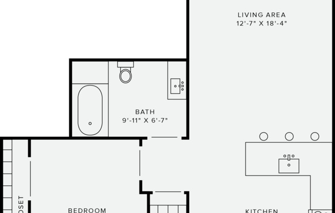 1 bed, 1 bath, 728 sqft, $1,836