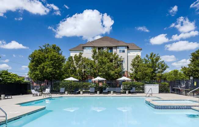 swimming pool at Bristol Station Apartments, Carteret, 07008