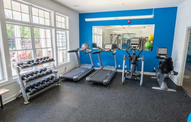 Fitness Center at Norhardt Apartments in Brookfield, WI