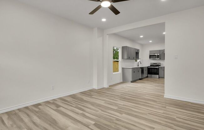 Open Layout & Spacious Yard