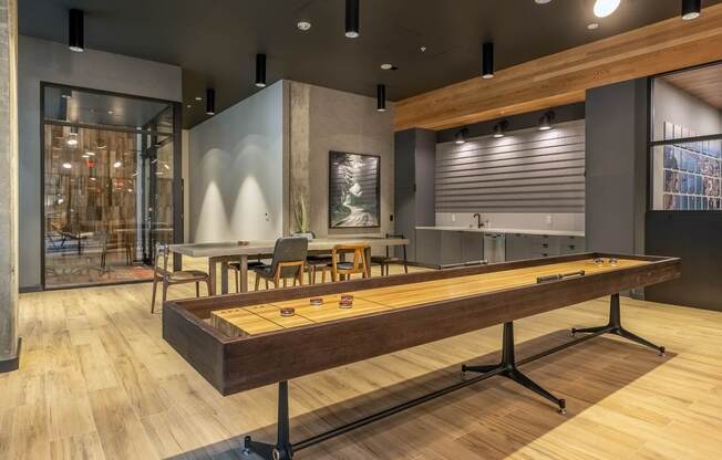 Resident Hub Lounge Shuffleboard - Coen & Columbia