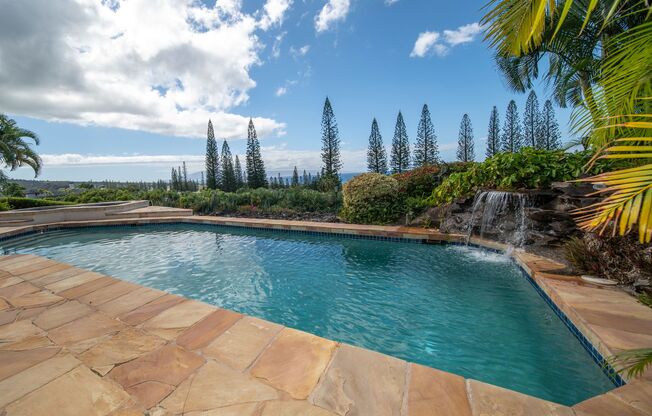 Luxury 3BR Kapalua Estate | Solar-Powered with Pool, Spa & Ocean Views