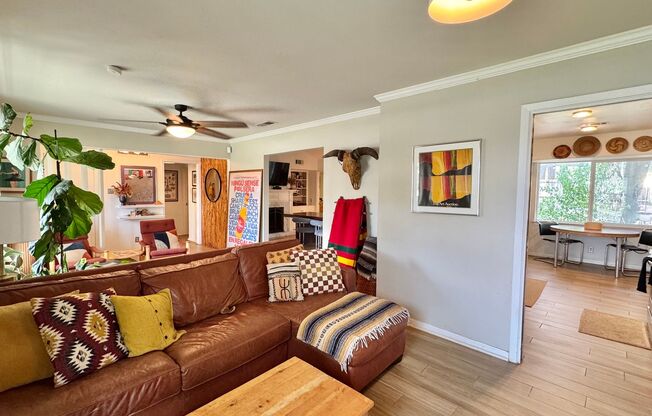 Stylish Midcentury Modern One-Story Rental