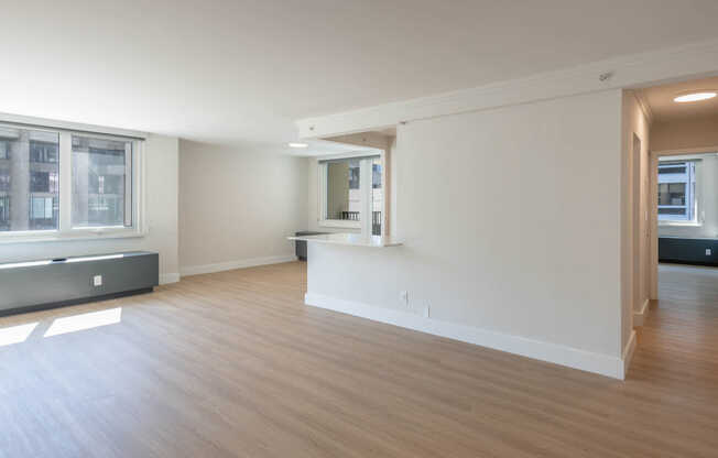 Living Room with Hard Surface Flooring