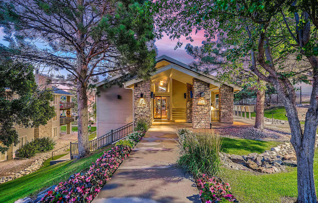 Vistas at Plum Creek | Castle Rock Apartments | Leasing Office Entrance