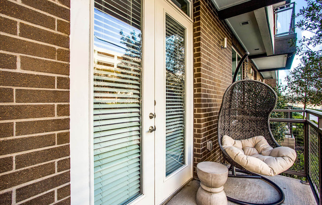 Oversized Private Balconies at Windsor by the Galleria, 13290 Noel Rd, Dallas