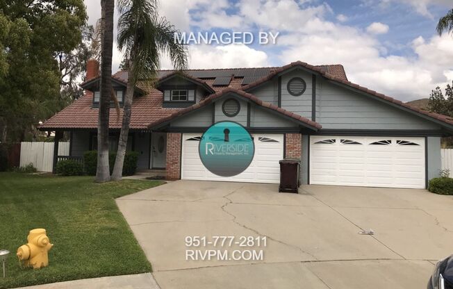 Spacious 4 Bed, 3 Bath Pool Home With Sunnymead Ranch Access