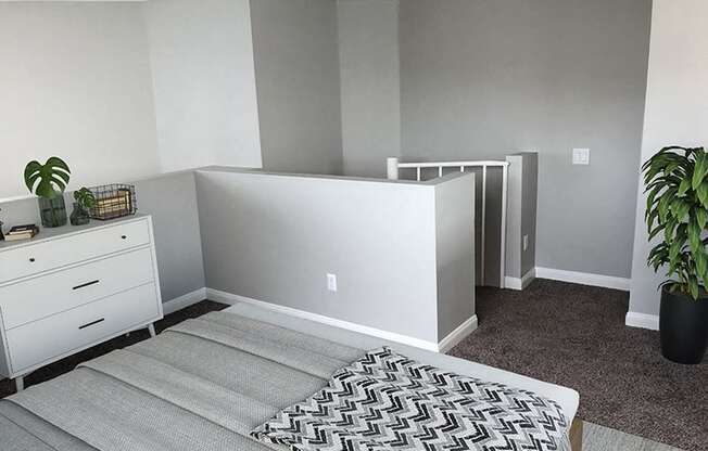 Loft Bedrooms at NOHO GALLERY Apartments, California