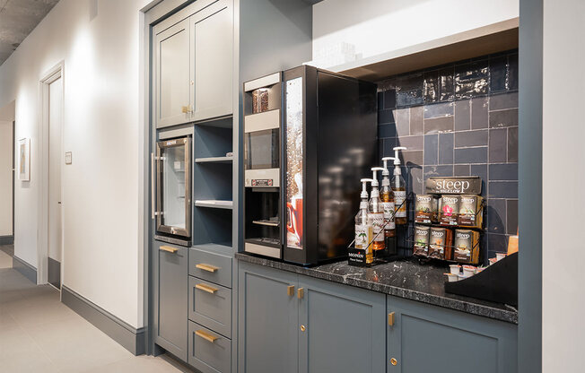 forte on the park apartments resident coffee bar