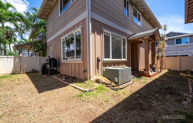 $3,500 / 3br - 1216ft2 - Maintained 3BR/2.5BA Single Family Home with Solar Panels in Tuscany (Ewa Beach)