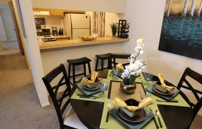 Formal Dining Area at Willowood Apartments, Eastlake, OH