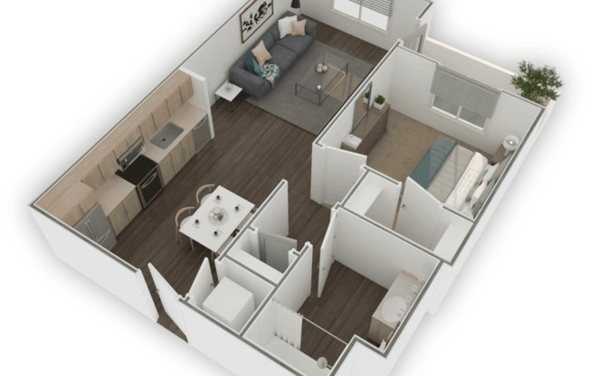 1 bed, 1 bath, 729 sqft, $3,155, Unit 511