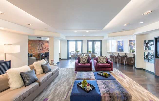 Clubhouse at The Flats at Wheaton Station in Wheaton, MD