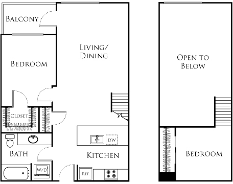 2 beds, 1 bath, 850 sqft, $2,291, Unit 528