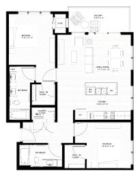 2 beds, 2 baths, 911 sqft, $2,200