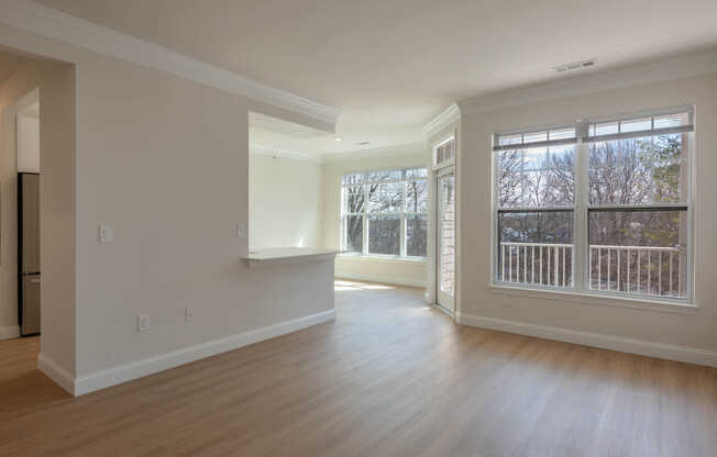 Living Room with Hard Surface Flooring