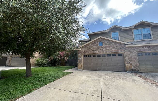 2 Story Unit / Washer, Dryer Connections on 1st Floor / Fenced in Yard / CISD