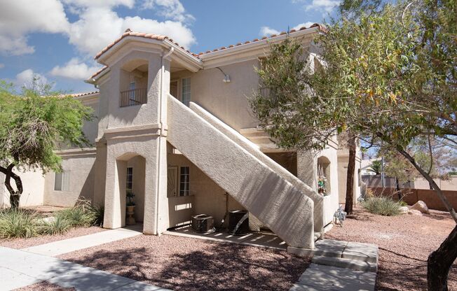 2nd floor unit in gated community with pool and spa