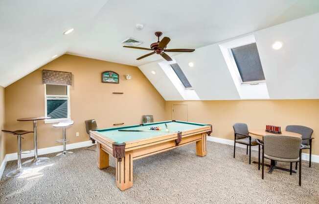 Clubhouse With Billiards Table at The Meadows, Chelmsford