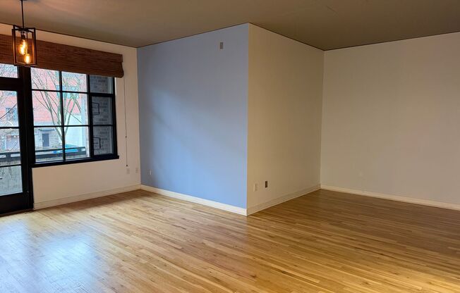 McKenzie Lofts - 2nd floor west facing Pearl District studio w/parking/storage/covered balcony