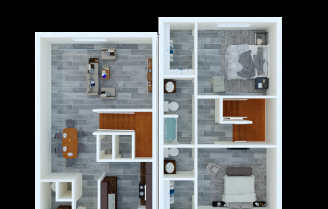 2 beds, 2.5 baths, 1,108 sqft, $1,159, Unit 603