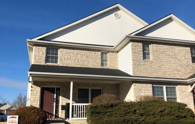 2 Bedroom Townhouse Available August 2025;  Monthly rent $1,650